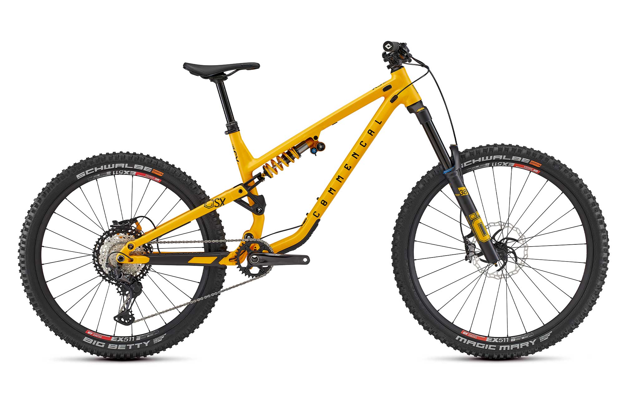 Commencal META SX V4 Öhlins Edition Yellow Enduro Mountain Bike