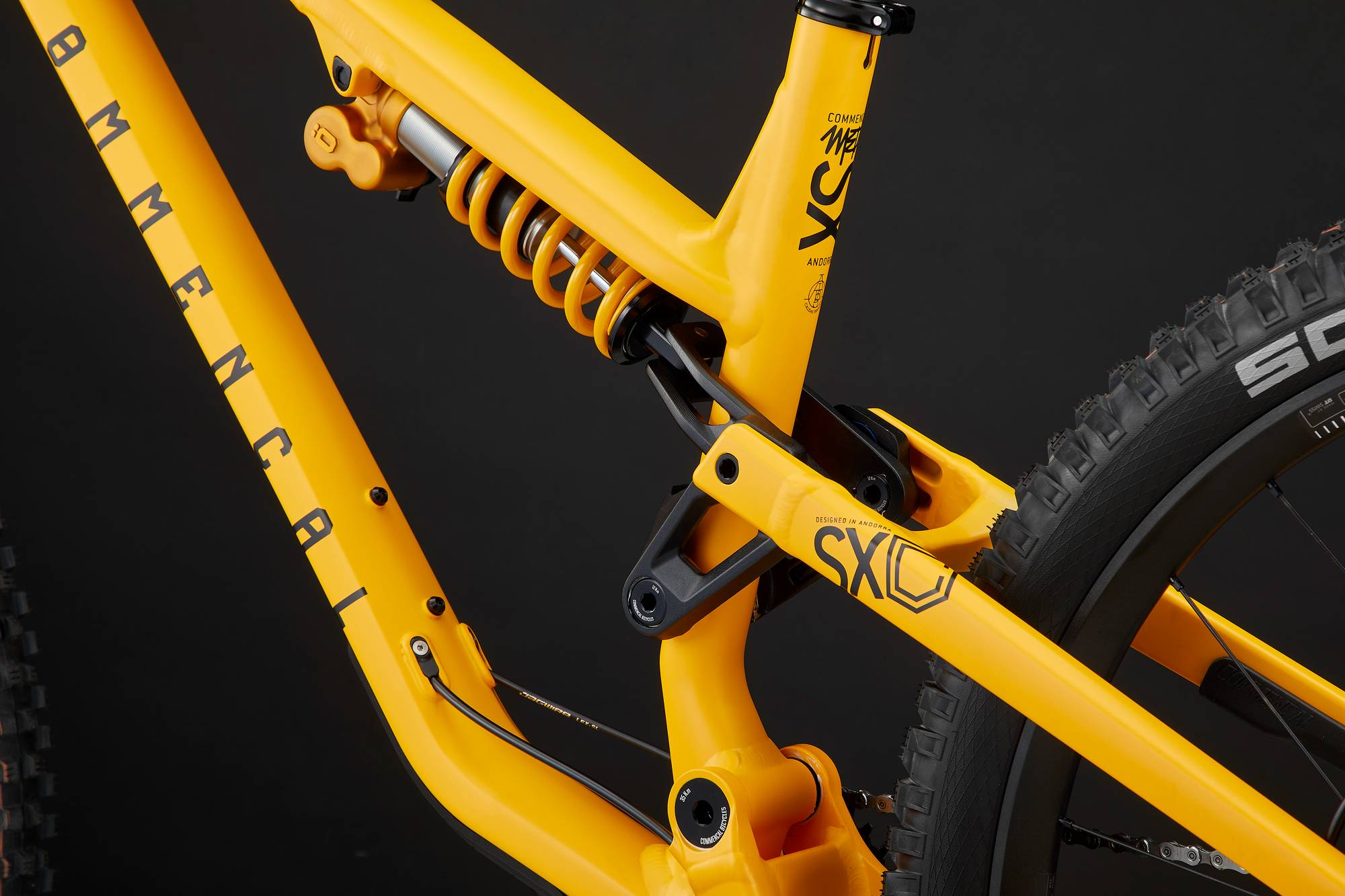 Commencal META SX V4 Öhlins Edition Yellow Enduro Mountain Bike