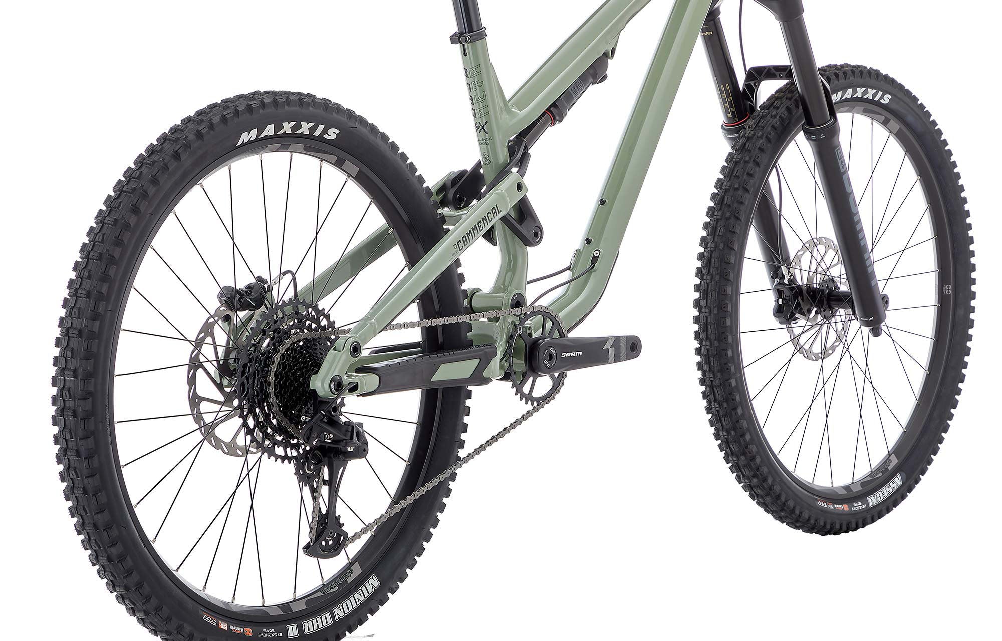 Commencal META SX V4 Origin Mountain Bike Heritage Green Enduro Bike