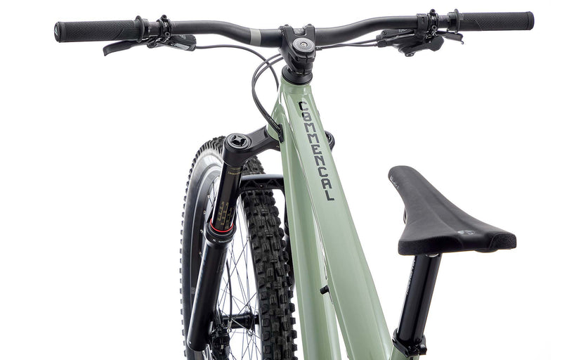 Commencal META SX V4 Origin Mountain Bike Heritage Green Enduro Bike Detail Image 1