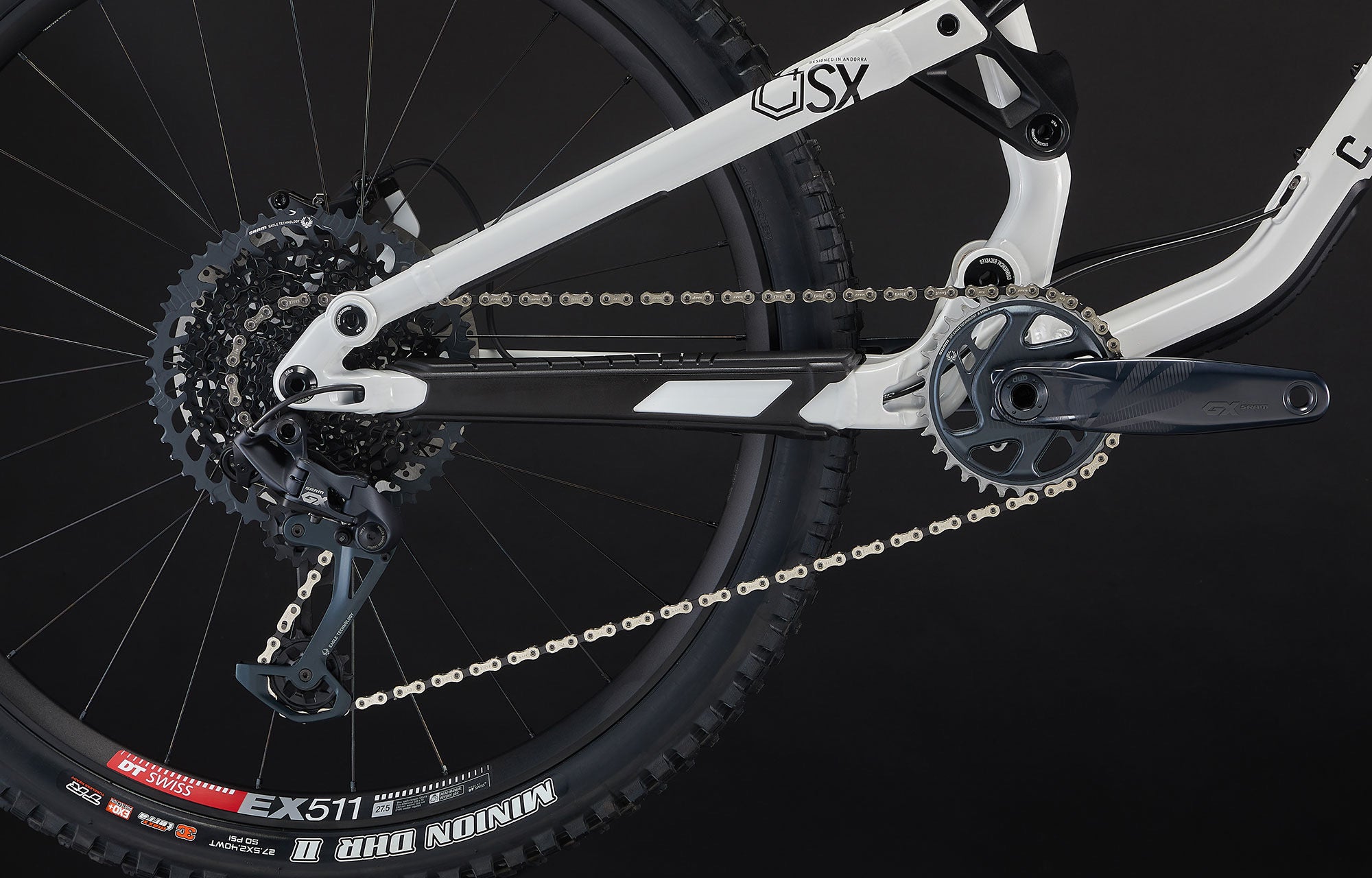Commencal META SX V4 Race Pure White Enduro Bike