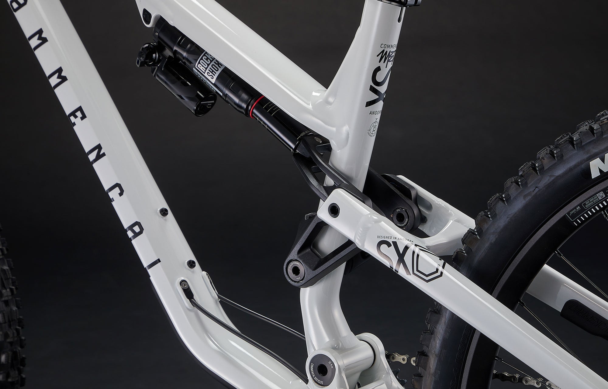 Commencal META SX V4 Race Pure White Enduro Bike