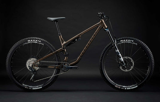 Commencal Meta TR V4 Essential Mountain Bike Frozen Brown Trail Bike