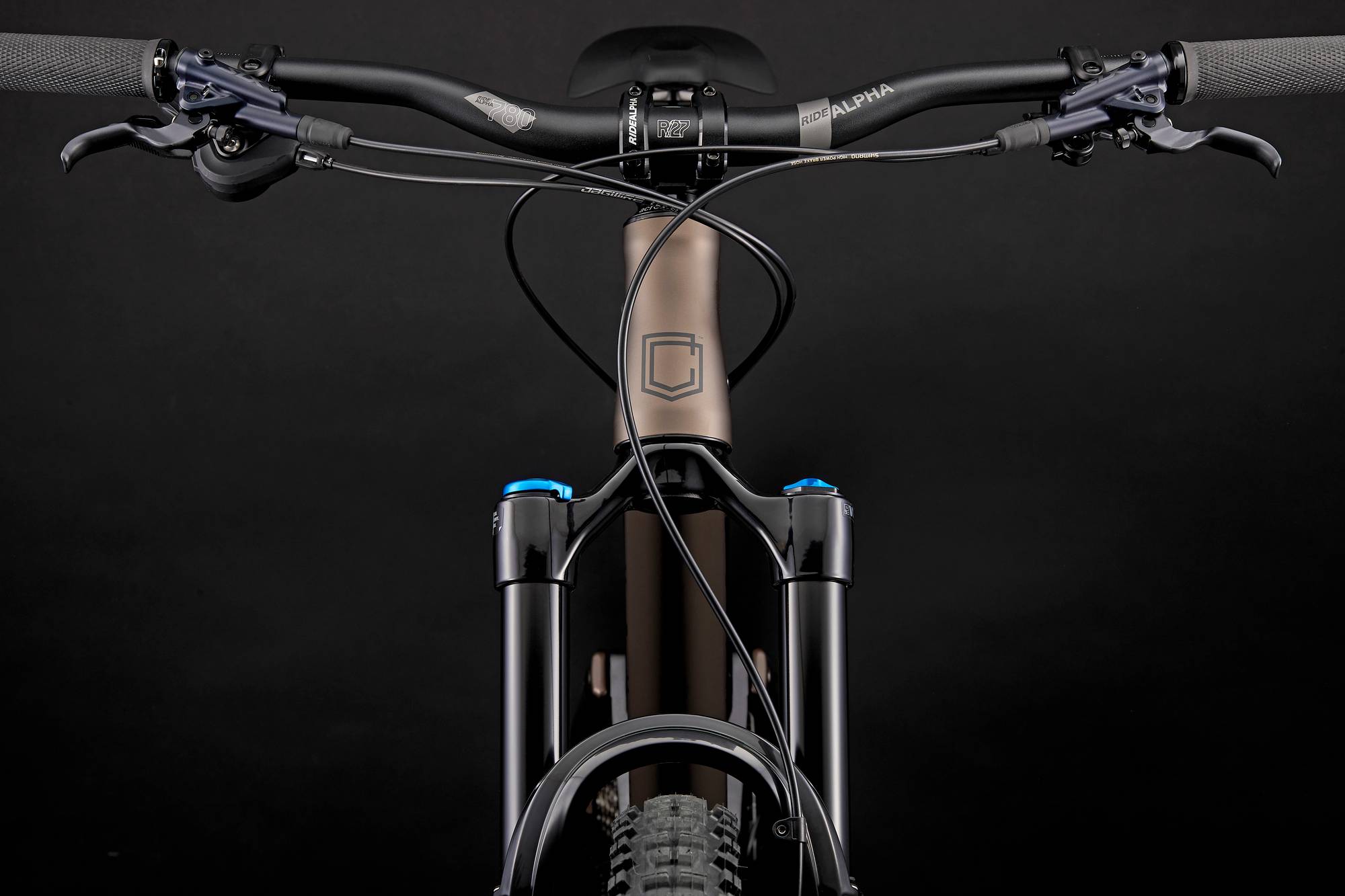 Commencal Meta TR V4 Essential Mountain Bike Frozen Brown Trail Bike