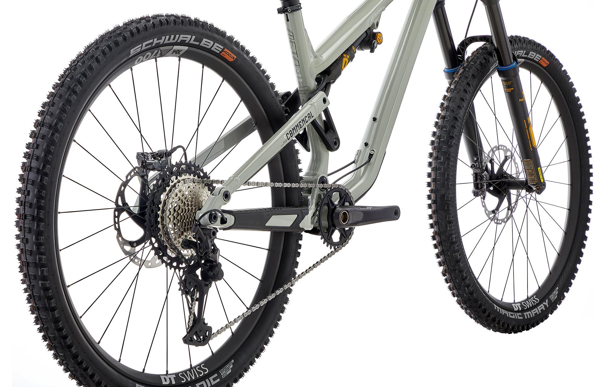 Commencal Meta TR V4 Öhlins Edition Ash Grey Trail Bike