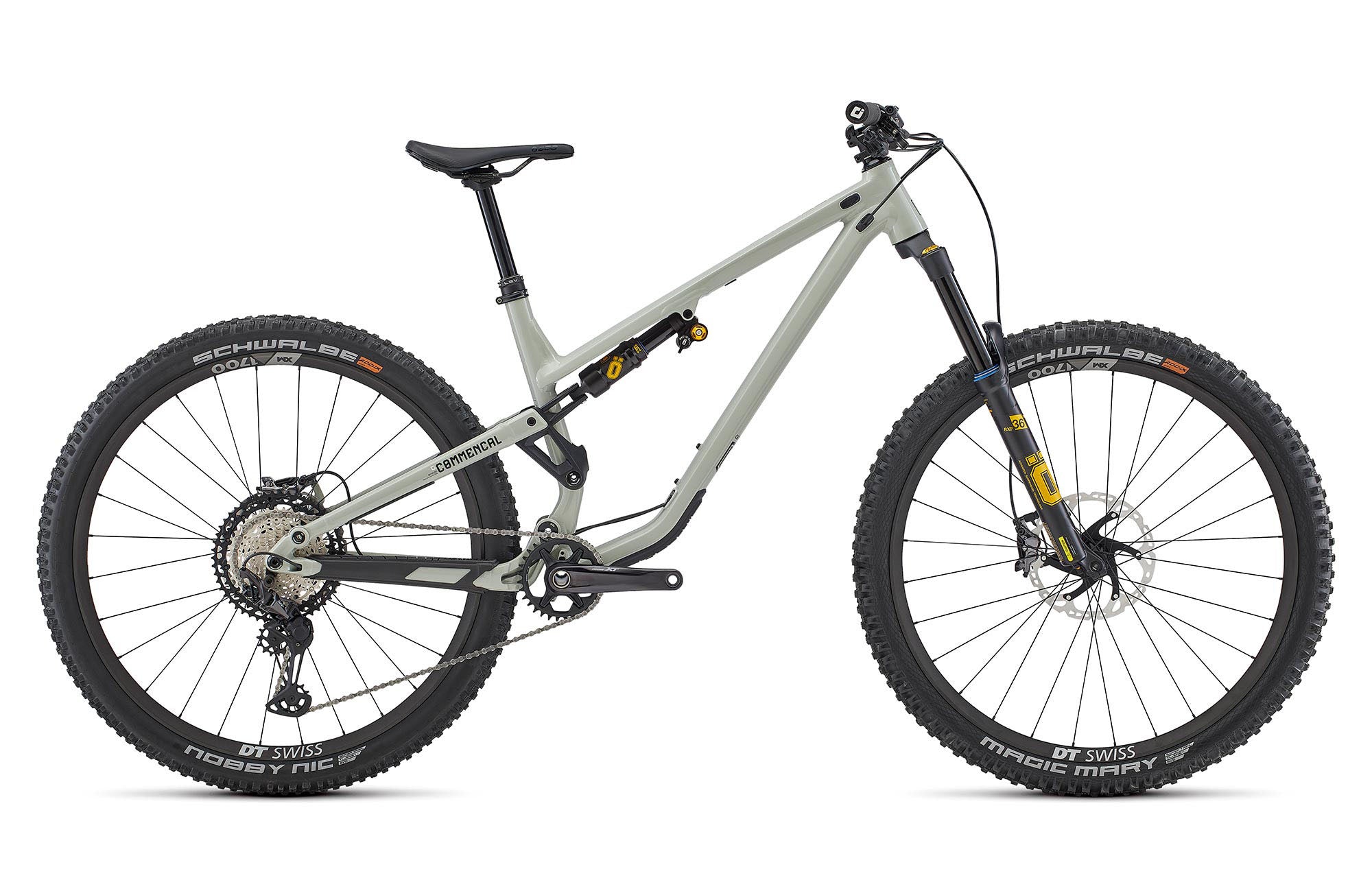 Commencal Meta TR V4 Öhlins Edition Ash Grey Trail Bike