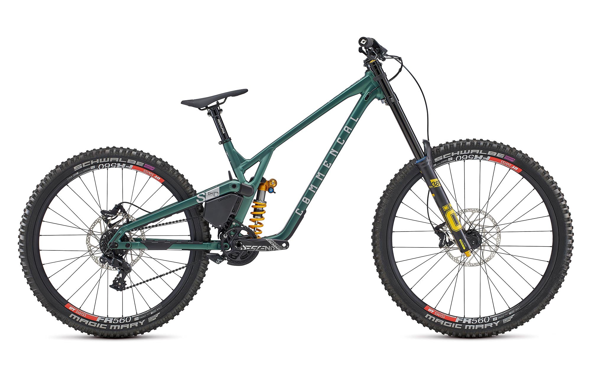 Commencal Supreme DH V5 Öhlins Edition Metallic Green Downhill Bike