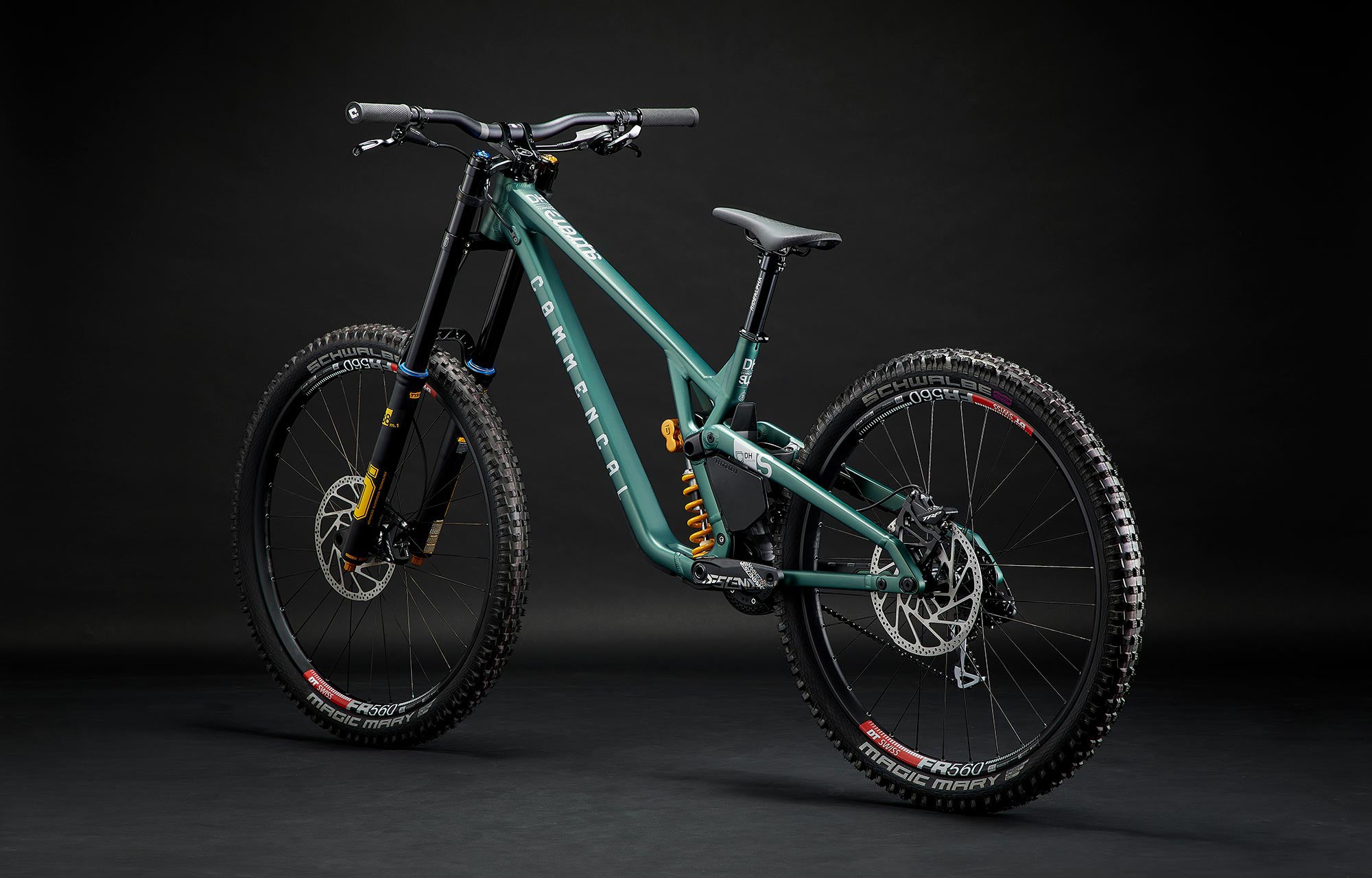 Commencal Supreme DH V5 Öhlins Edition Metallic Green Downhill Bike