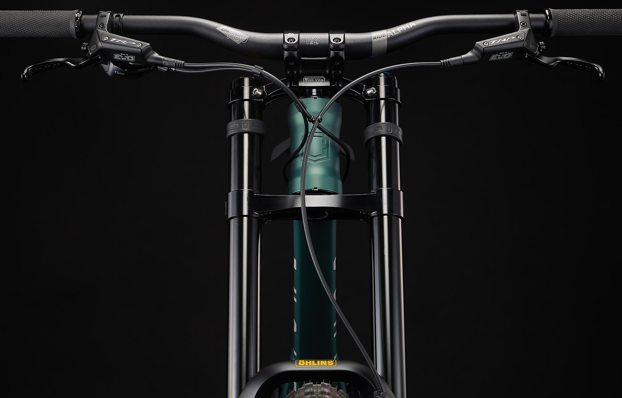 Commencal Supreme DH V5 Öhlins Edition Metallic Green Downhill Bike