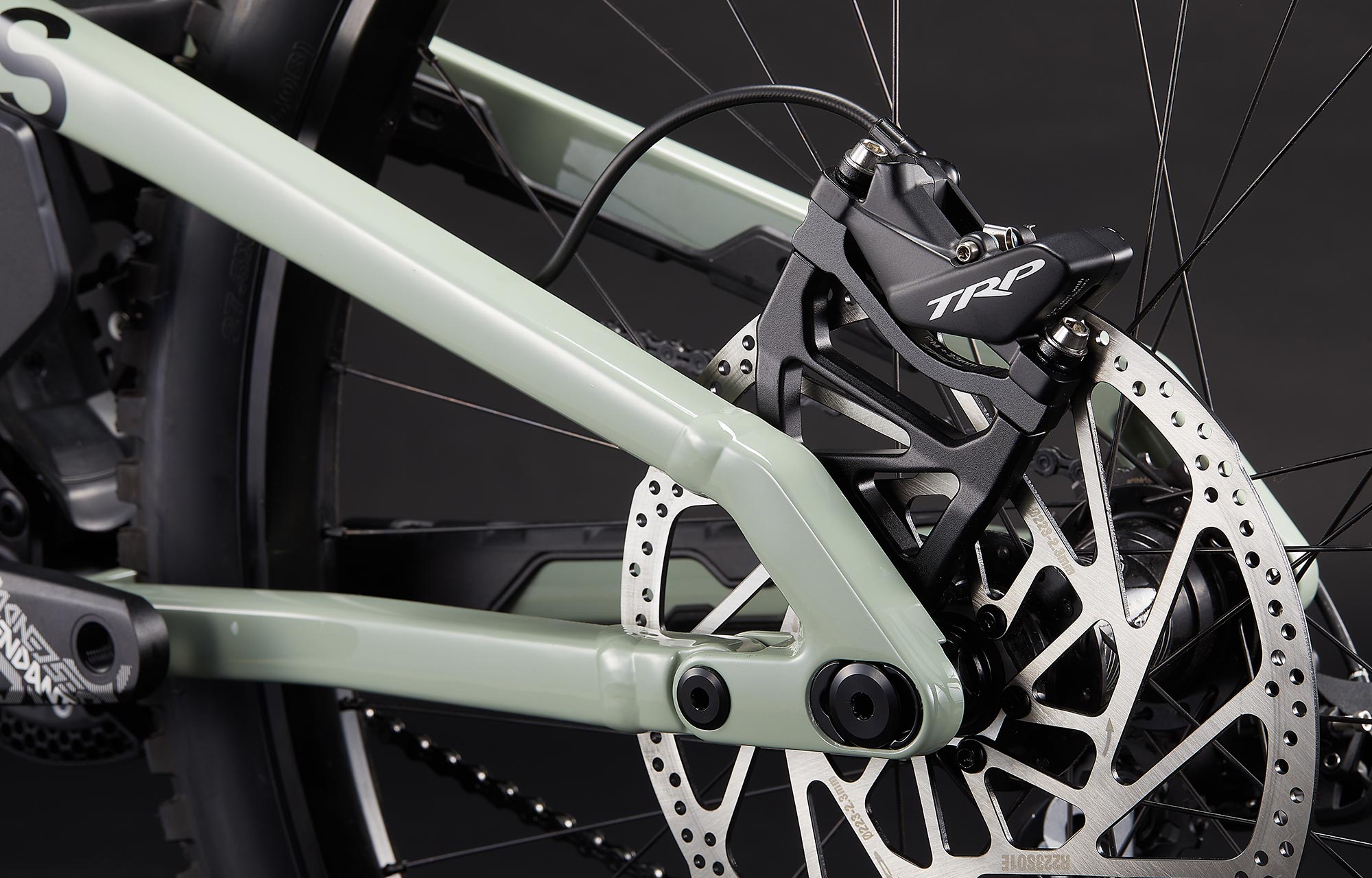 Commencal Supreme DH V5 Essential Heritage Green Downhill Bike