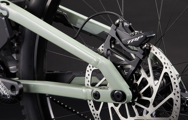 Load image into Gallery viewer, Commencal Supreme DH V5 Essential Heritage Green Downhill Bike
