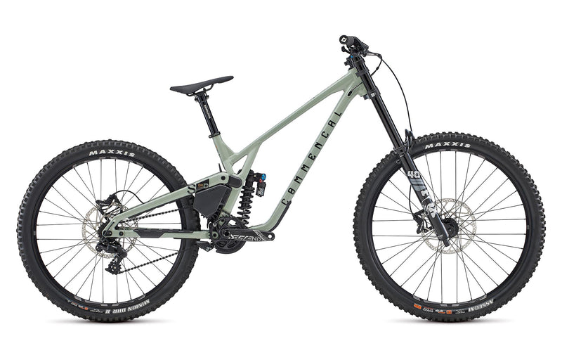 Load image into Gallery viewer, Commencal Supreme DH V5 Essential Heritage Green Downhill Bike
