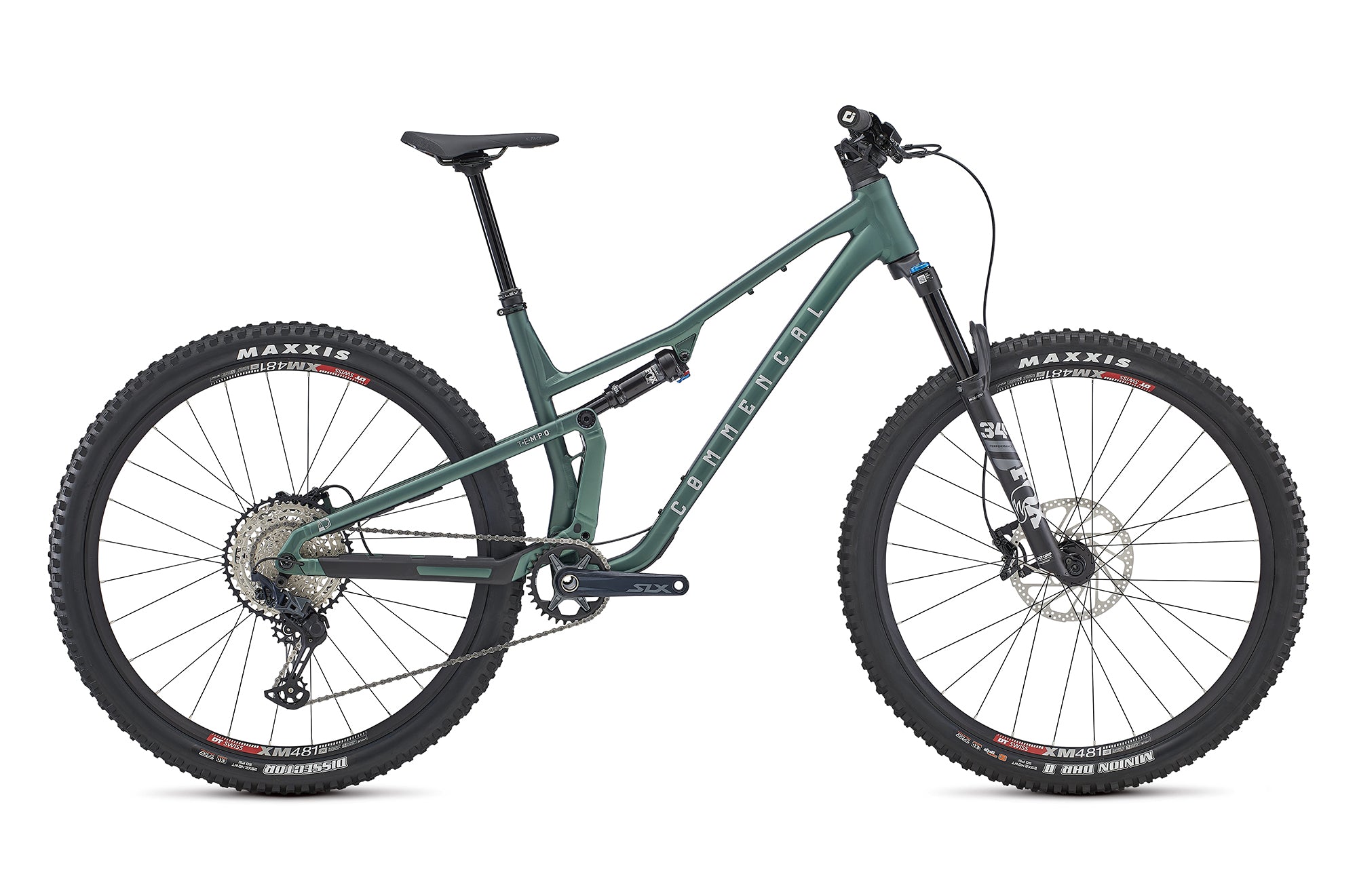 Commencal T.E.M.P.O. Essential Metallic Green Trail Bike