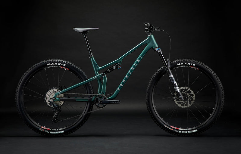 Load image into Gallery viewer, Commencal T.E.M.P.O. Essential Metallic Green Trail Bike
