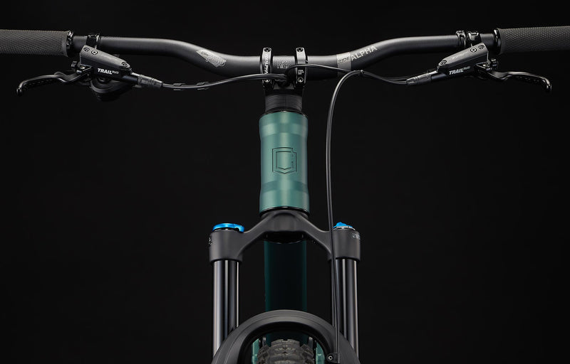 Load image into Gallery viewer, Commencal T.E.M.P.O. Essential Metallic Green Trail Bike
