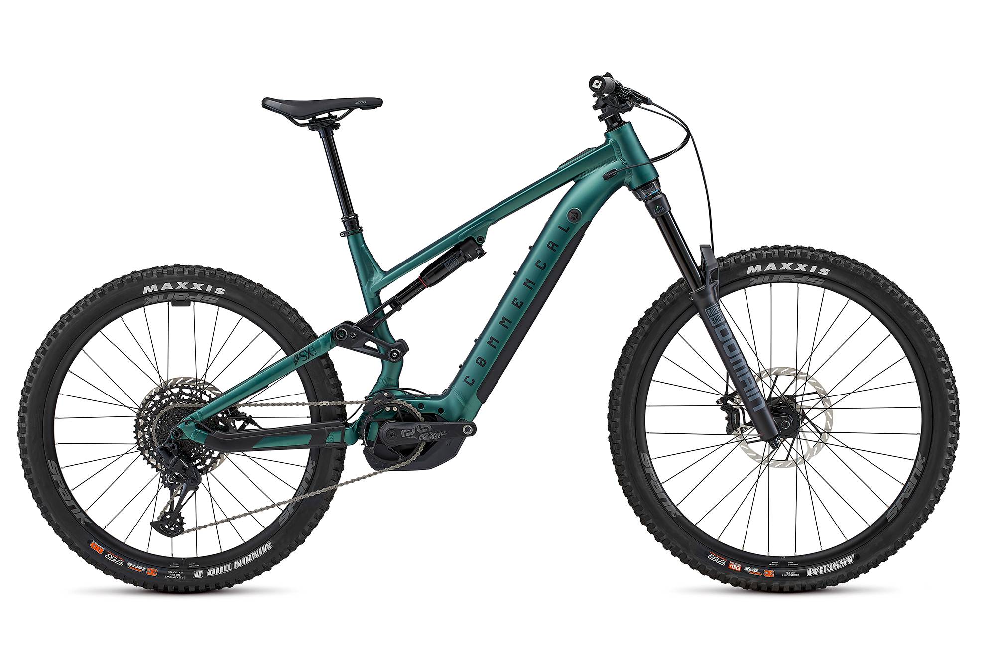Commencal Meta Power SX Bosch Metallic Green Enduro Mountain E-Bike