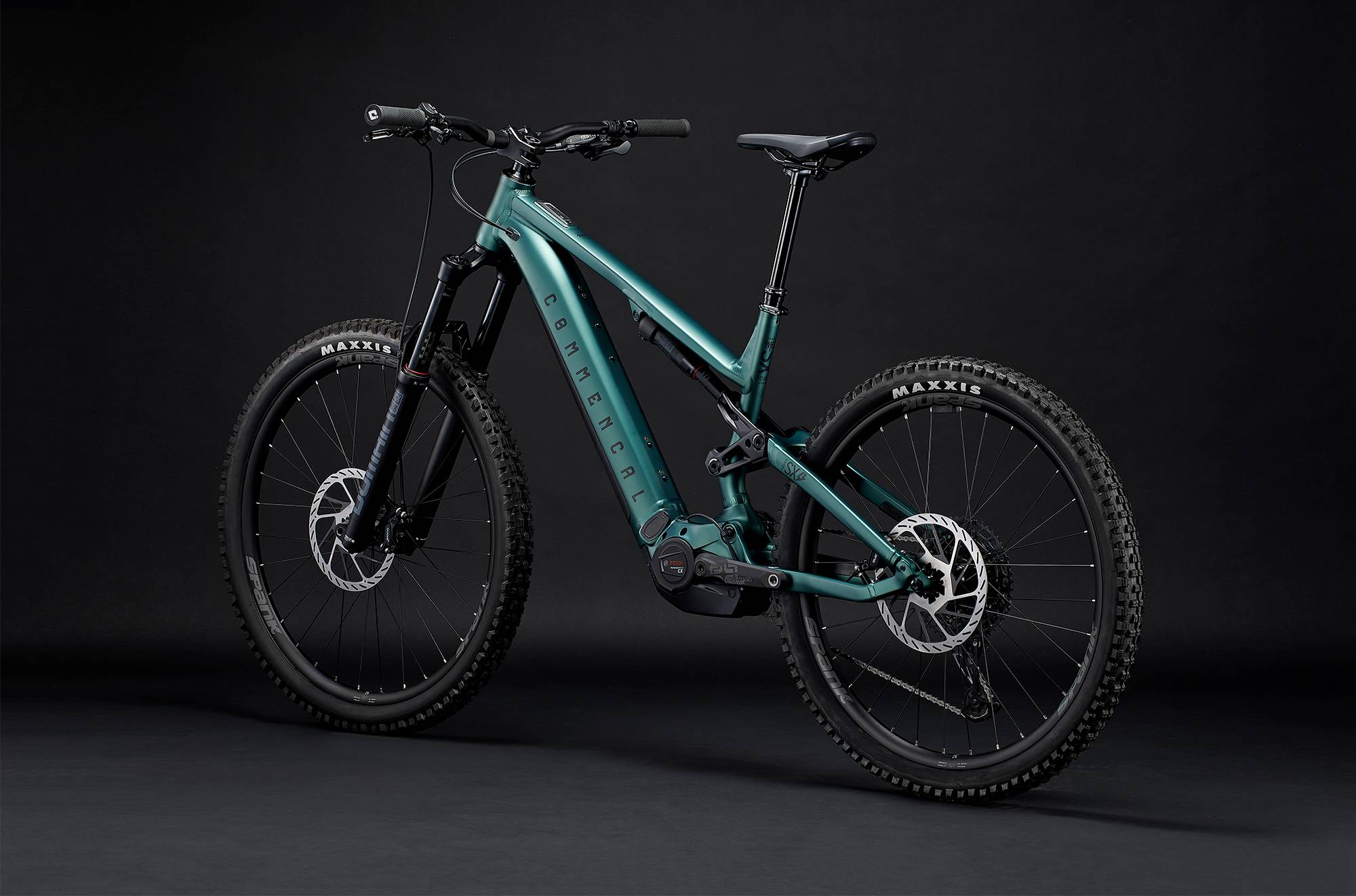 Commencal Meta Power SX Bosch Metallic Green Enduro Mountain E-Bike