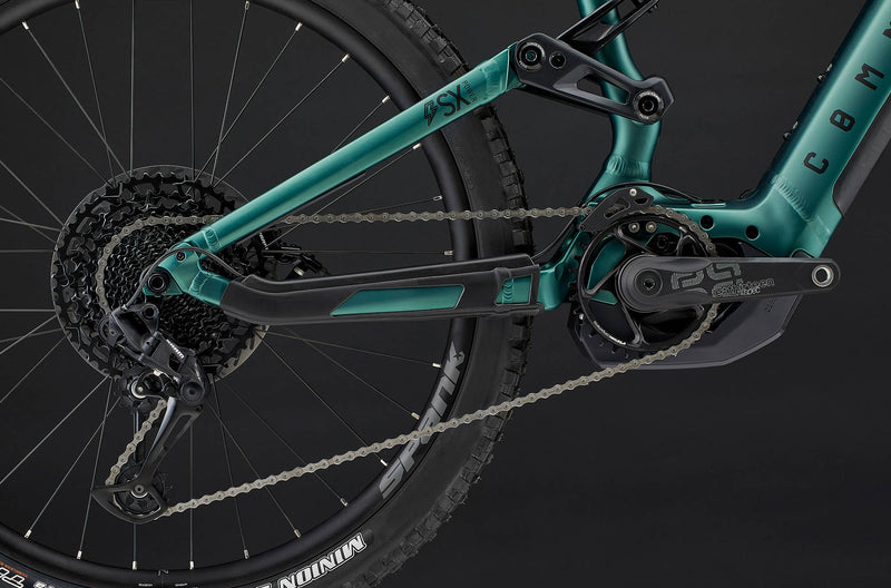 Load image into Gallery viewer, Commencal Meta Power SX Bosch Metallic Green Enduro Mountain E-Bike
