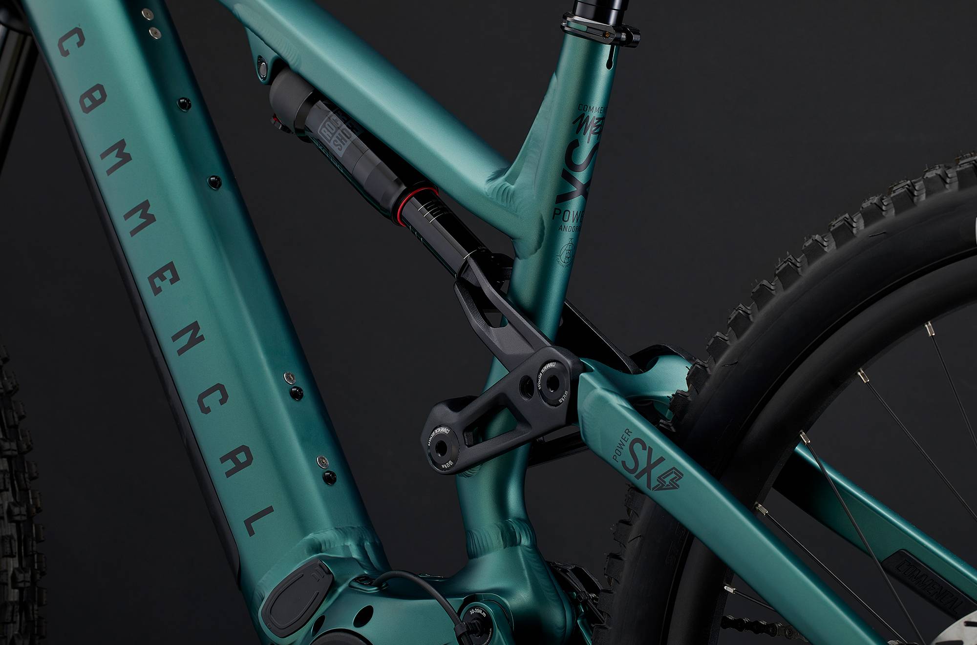 Commencal Meta Power SX Bosch Metallic Green Enduro Mountain E-Bike