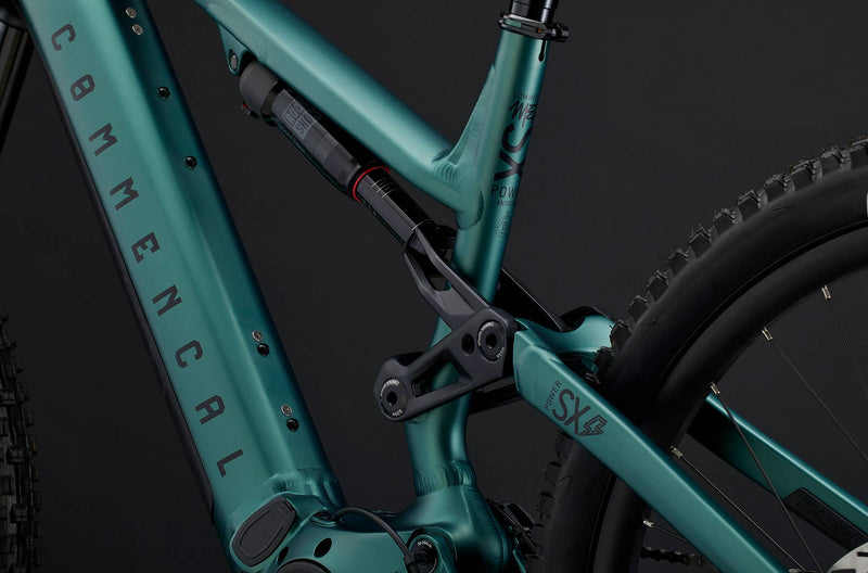 Load image into Gallery viewer, Commencal Meta Power SX Bosch Metallic Green Enduro Mountain E-Bike

