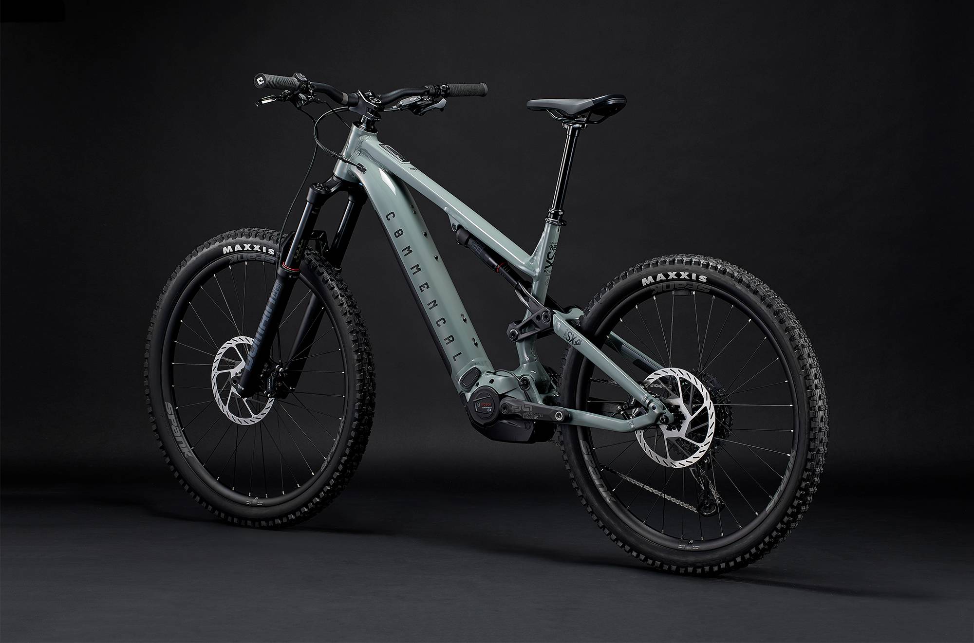 Commencal META POWER SX BOSCH Ride Pyrite Grey Enduro E-Bike