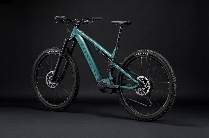 Load image into Gallery viewer, Commencal Meta Power TR Bosch Metallic Green E-Bike

