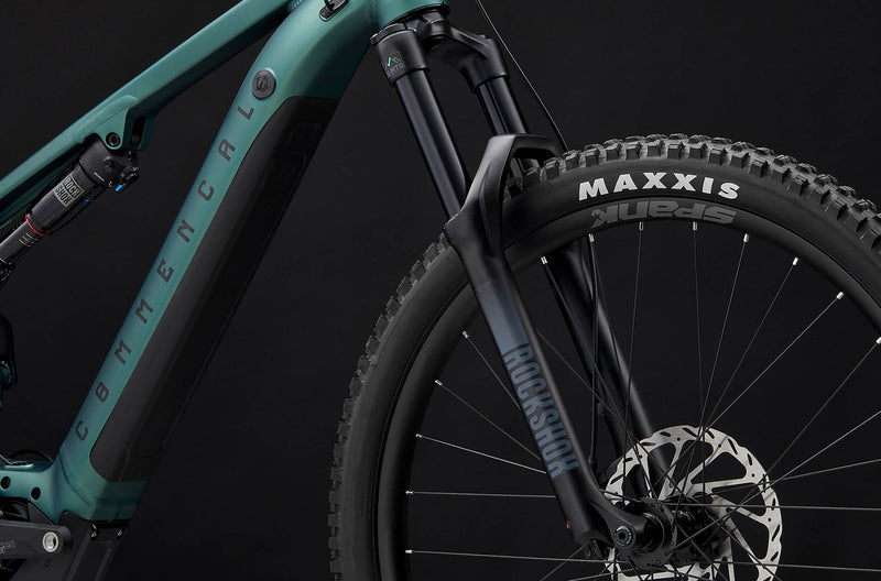 Load image into Gallery viewer, Commencal Meta Power TR Bosch Metallic Green E-Bike
