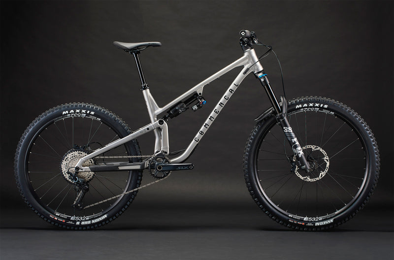 Load image into Gallery viewer, Commencal Meta SX V5 Essential Silver Enduro Bike
