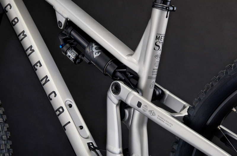 Load image into Gallery viewer, Commencal Meta SX V5 Essential Silver Enduro Bike
