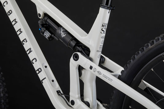 Commencal META SX V5 Essential Clear Silver Enduro Bike