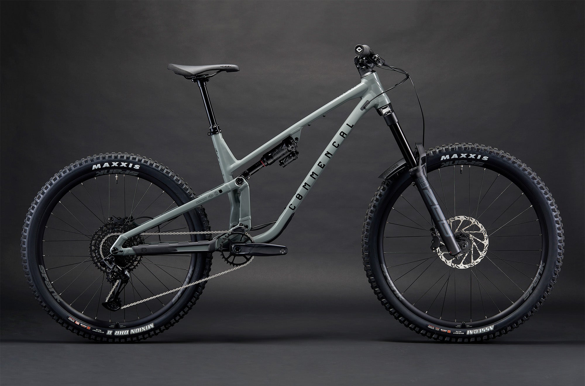 Commencal META SX V5 Ride Pyrite Grey Enduro Bike