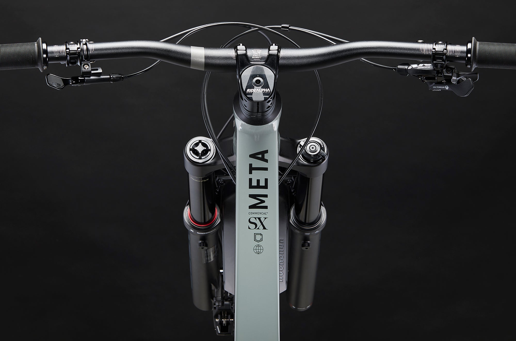 Commencal META SX V5 Ride Pyrite Grey Enduro Bike