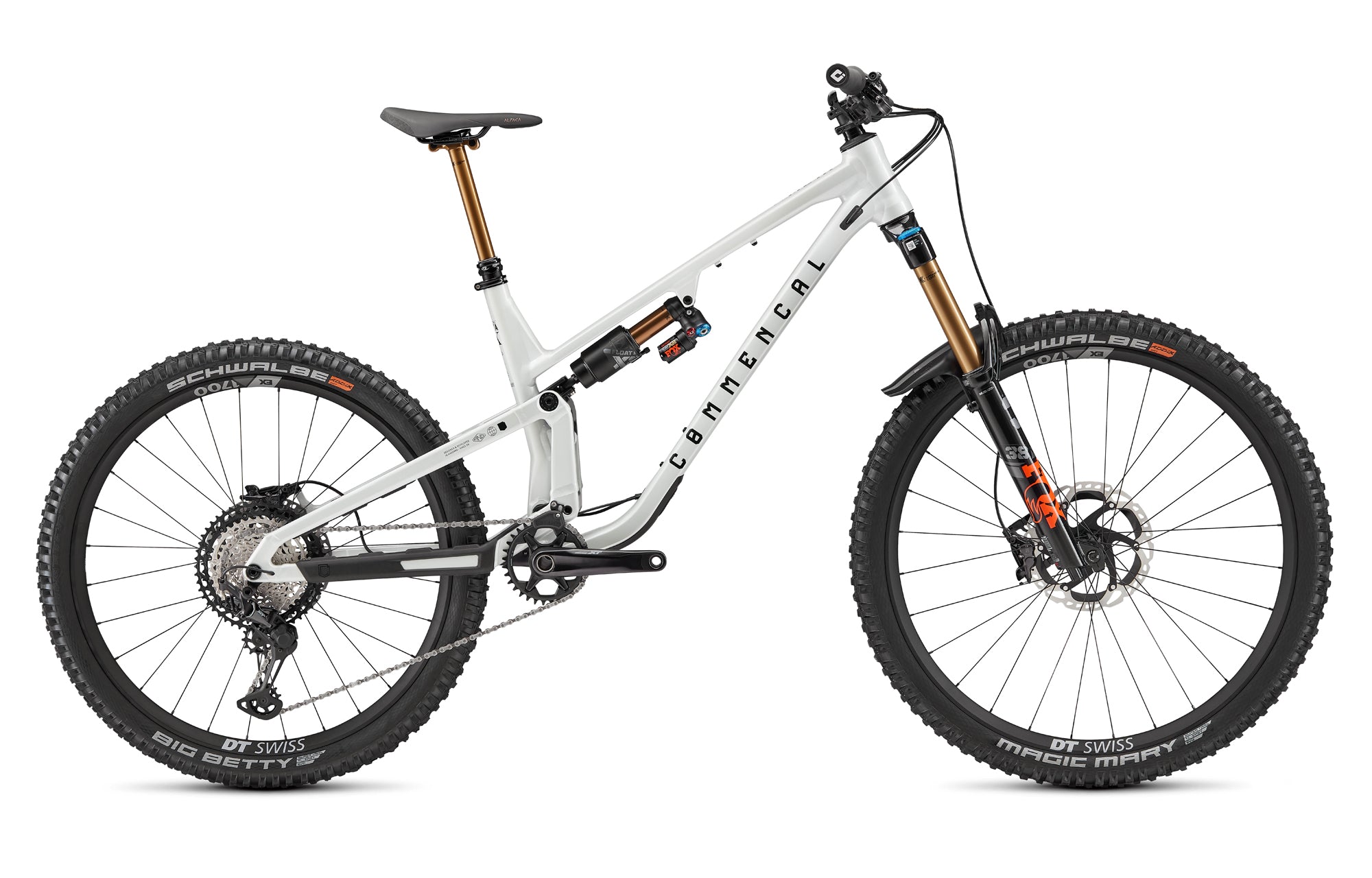 Commencal META SX V5 Signature Clear Silver Enduro Bike