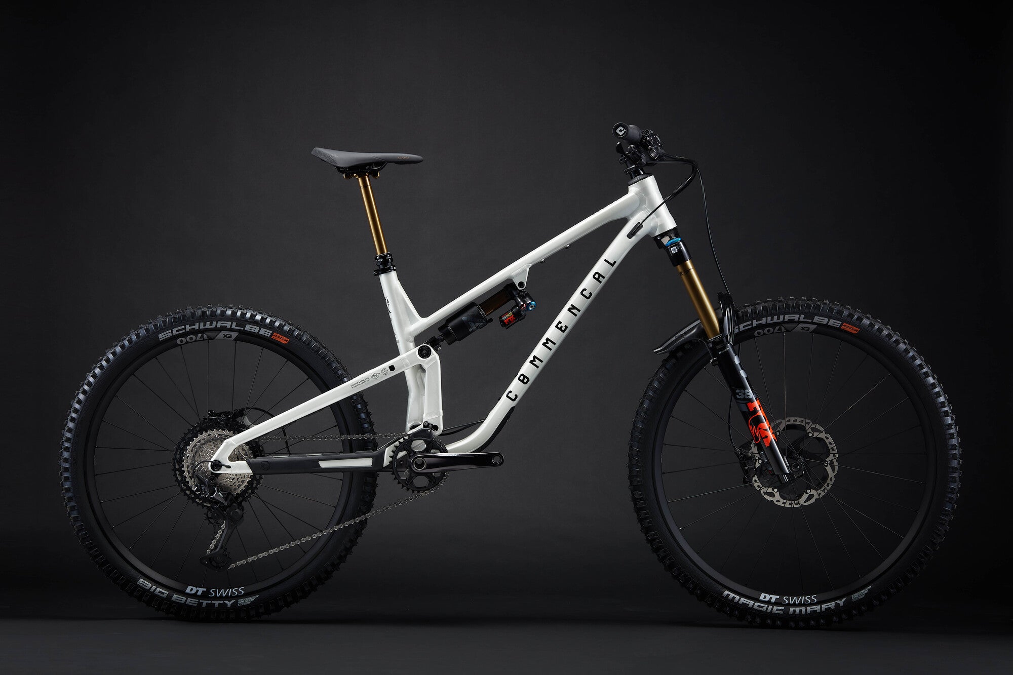 Commencal META SX V5 Signature Clear Silver Enduro Bike