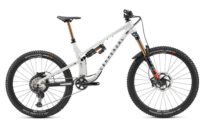 Commencal META SX V5 Signature Clear Silver Enduro Bike