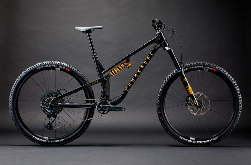 Load image into Gallery viewer, Commencal META V5 Öhlins Edition - Glittery Black - Enduro Mountain Bike
