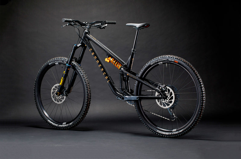 Load image into Gallery viewer, Commencal META V5 Öhlins Edition - Glittery Black - Enduro Mountain Bike
