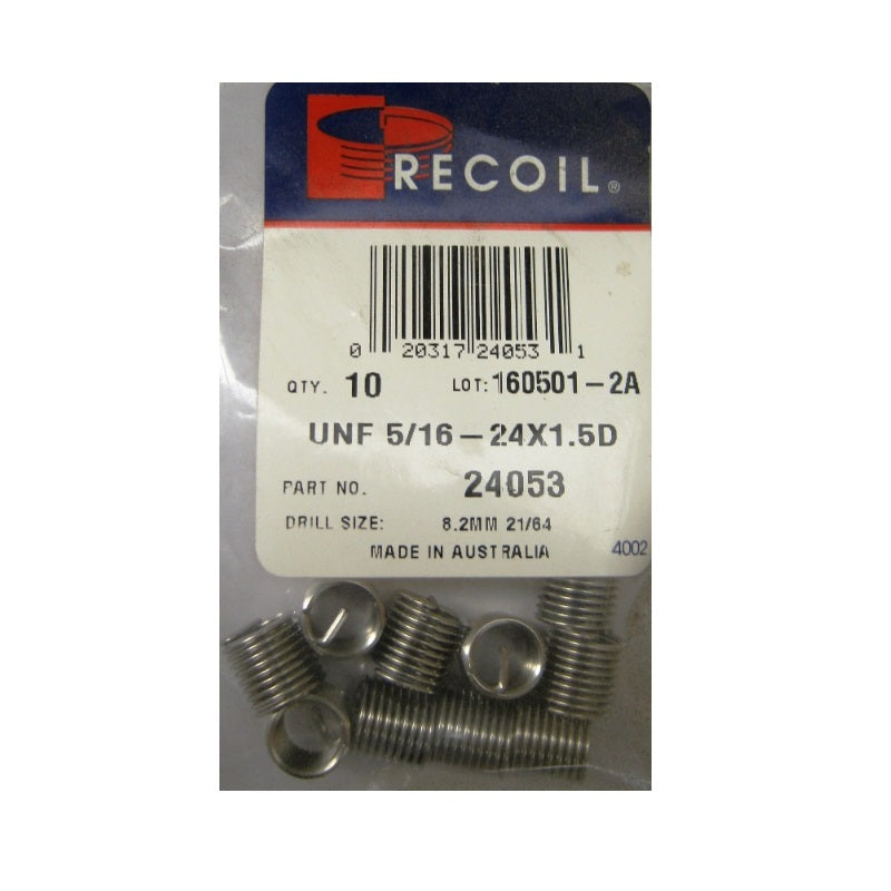 Load image into Gallery viewer, Recoil 5/16 x 24 x 1.5D SAE Thread Repair Inserts - Packaging
