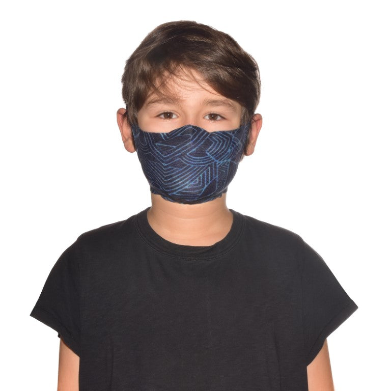 Load image into Gallery viewer, Buff Filter Mask Kids Kasai Blue
