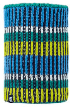 Buff Neckwarmer Knitted Polar Troy Blue