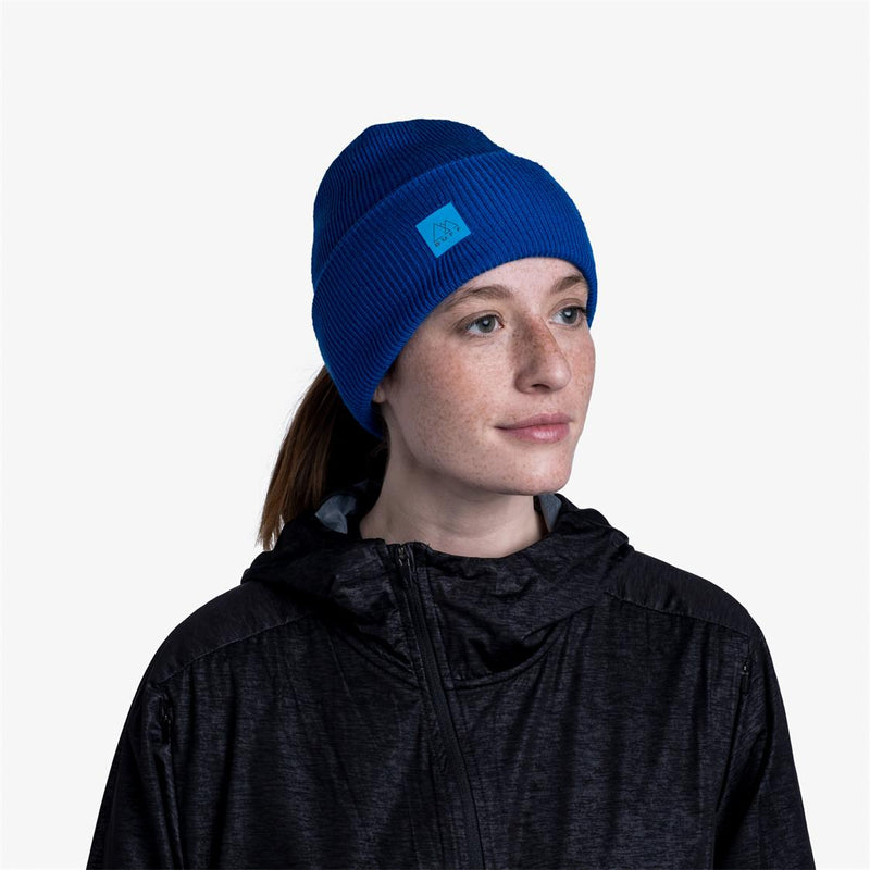 Load image into Gallery viewer, Beanie CrossKnit AZURE BLUE-126483.720.10.00_9
