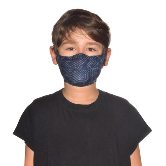 Buff Filter Mask Kids Kasai Blue
