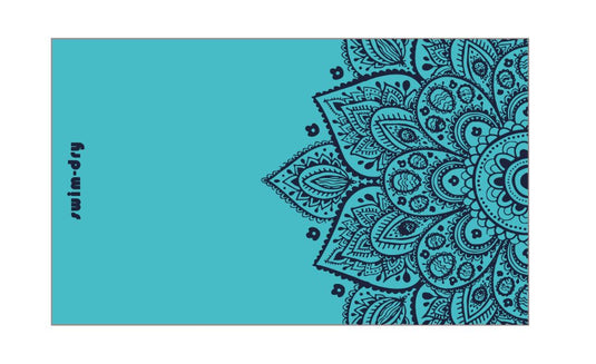 3598 Sea Breeze Plus Ethnic Teal  (90 x 55 mm)