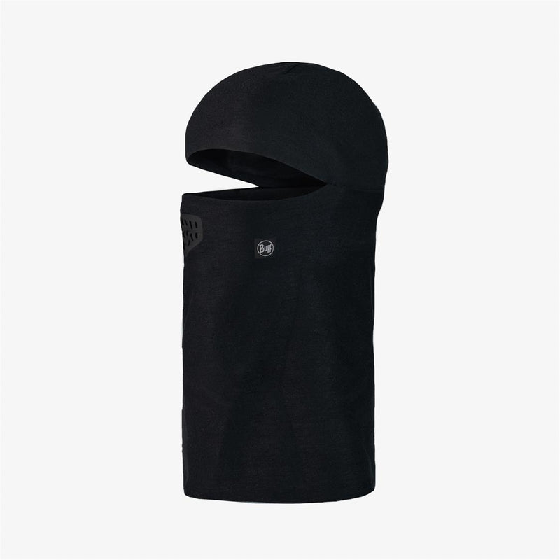 Load image into Gallery viewer,  JR Balaclava Hinged Thermonet Solid Black-132513.
