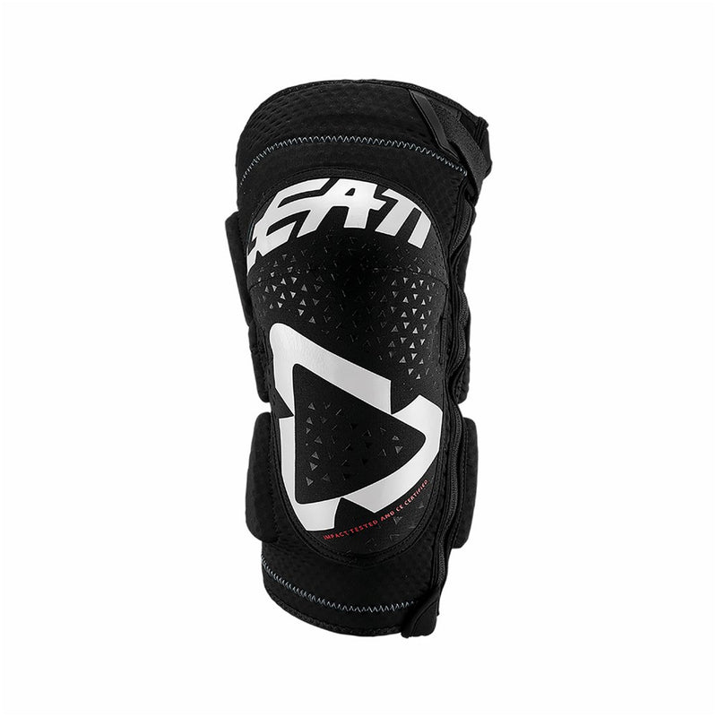 Load image into Gallery viewer, Leatt 3DF 5.0 Zip Knee Guard - White/Black - Large / X-Large
