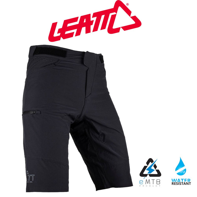 Load image into Gallery viewer, Leatt MTB Trail 3.0 Loose Fit Shorts Black - Men&#39;s
