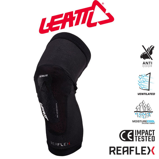 Leatt ReaFlex UltraLite Knee Guard - Black