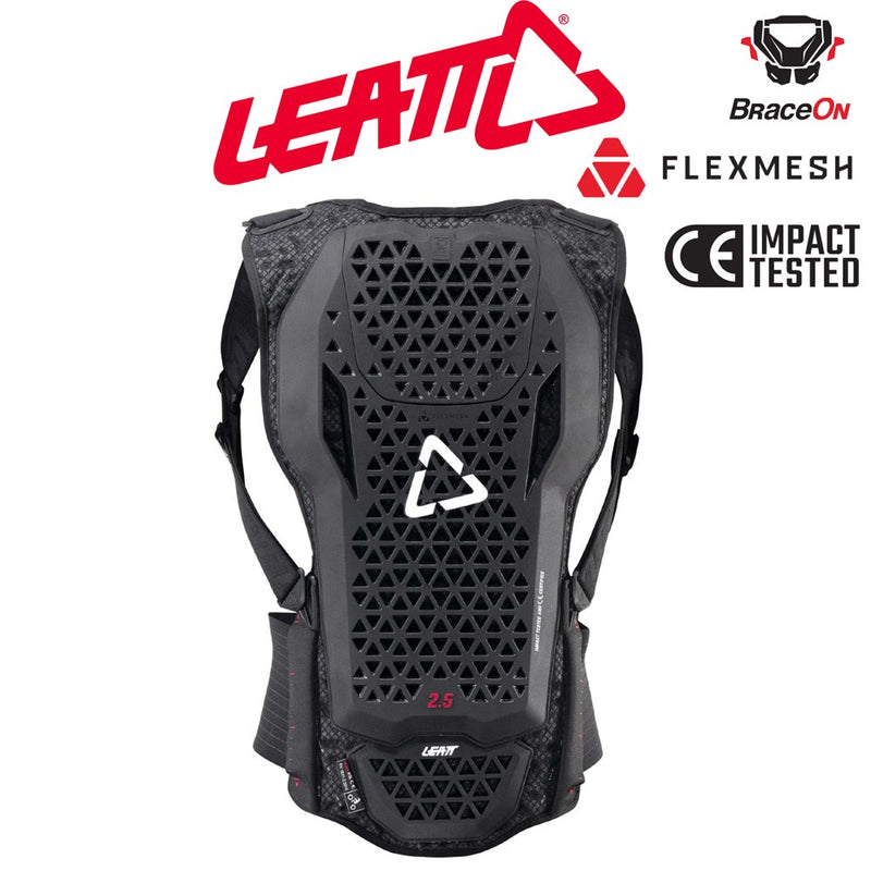 Load image into Gallery viewer, Leatt Back Protector 2.5 FlexMesh Black
