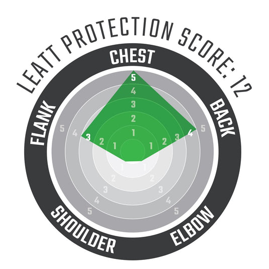 Leatt 4.5 Hybrid Chest Protector Black