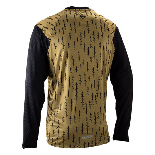 Leatt Trail 3.0 Long Sleeve Jersey - Brown - Men's